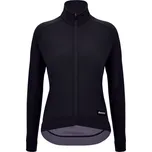 SANTINI Cyklistický dres s dlouhým rukávem zimní - RTR - černá L