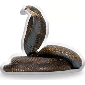 Polštář Sablio 3D polštář ve tvaru Kobra