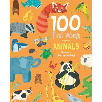 První čtění 100 First Words Exploring Animals - Sweet Cherry Publishing