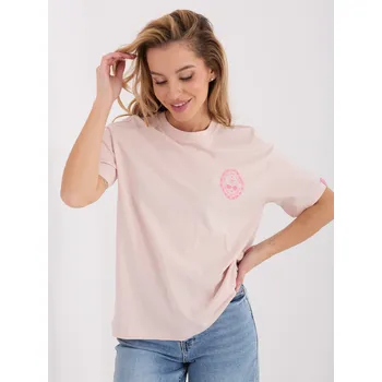 Tričko D12022M02842A světle růžové XL