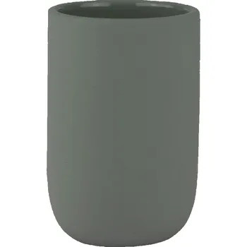 Držák na kartáček Zelený keramický kelímek na zubní kartáčky Lotus – Mette Ditmer Denmark ID_1615734