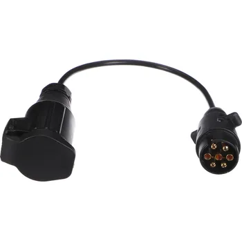 Autodíl Kabelová redukce zásuvky tažného zařízení TRAILER CABLE 1, 7-13pin, 50cm SIXTOL