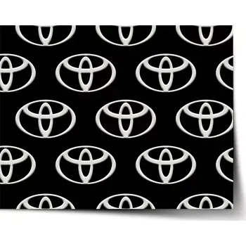 Plakát Sablio Plakát Toyota Pattern - 90x60 cm