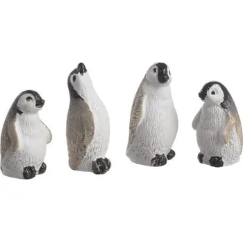 Vánoční dekorace Dekorace mini tučňáci 4 kusy