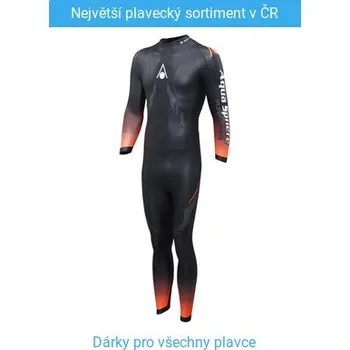 Neoprenový oblek Pánský plavecký neopren Aqua Sphere Pursuit 2.0 Men Black/Orange XS