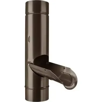 okap Odvaděč vody KJG 100 RAL 8017 tmavě hnědá čoko