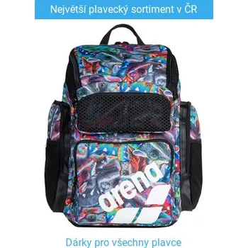 Sportovní batoh Arena One Go Backpack 45L Allover Iguana