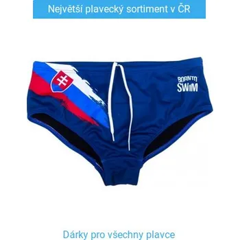 Pánské plavky Pánské plavky BornToSwim SVK Brief Blue XXL