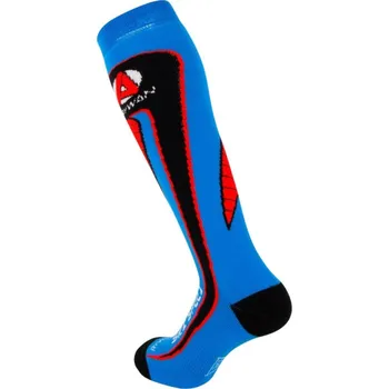 Pánské ponožky RYWAN Dětské lyžařské ponožky Rywan 2020 MODRÁ|ČERVENÁ