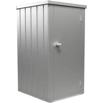 Zahradní úložný box BIOHORT terasová skříň Julia L stříbrná