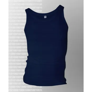 Podprsenka Nátělník e.CLASSIC hladký, barva [Velikost XL, Barva tmavě modrá]