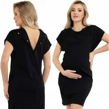 Dámská noční košile Noční Formommy černá velikost L