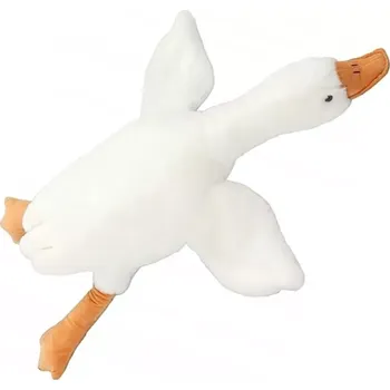 plyšák BabičkaOvečková.cz Plyšový polštář Husa bílá, Délka 70 cm