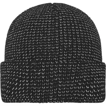 Čepice Myrtle Beach (Daiber) Reflexní zimní čepice MB7142 - Černá
