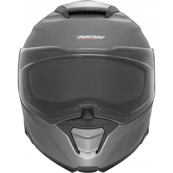 Helma na motorku NOX VYKLÁPĚCÍ PŘILBA S CLONOU N967 SOLID, TITANOVÁ MATNÁ, VELIKOST