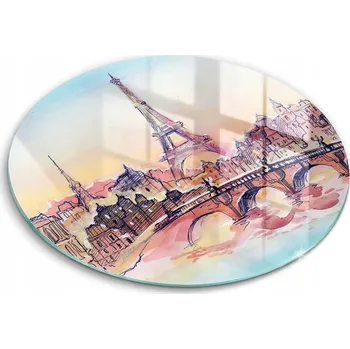 Obraz Krájecí deska Wallfluent sklo 1 ks