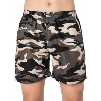 Velké plavkové Kraťasy na pláž Maskáčový DK340-5 XL