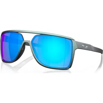 Oakley sluneční brýle Castel Matte Silver/Blue Colorshift / Prizm Sapphire | Šedá | Velikost One Size