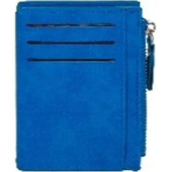 Peněženka Pouzdro na karty se zipem kobaltově modré Antra
