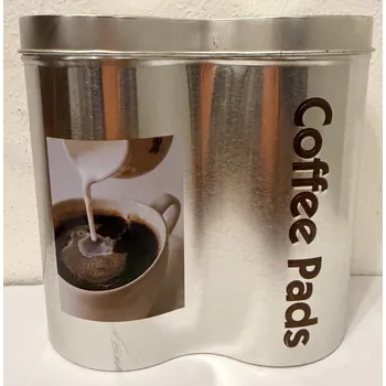 Dóza na potraviny Plechová dóza - plechovka na kapsle Coffee Pads