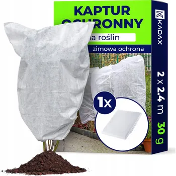 Prostěradlo Ochranné kryty z bílé agrotextilie 200 x 240 cm, 30 g/m2