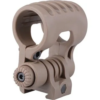 Puškohled Nastavitelná montáž svítilny 28mm na RIS - písková DE, Element