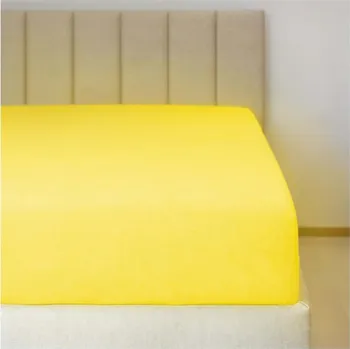 Prostěradlo Froté prostěradlo č.6 citronová 90x200
