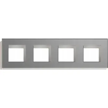 Elektrická zásuvka Zásuvka, Nástěnná elektrická lišta BSEED šedá