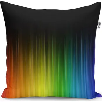 Polštář Sablio Polštář Duhová záře - 40x40 cm