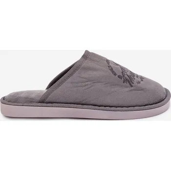 Pánské šedé pantofle Tiranne 44/45