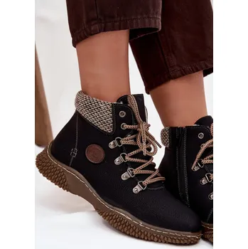 Dámská obuv Zateplené dámské trapery Zenaya – černé Velikost: 36