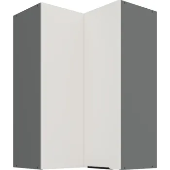 Stolarz Lempert Horní rohová kuchyňská skříňka Aria ANT 60x60 GN-90 2F Zvolte barvu dvířek: crystal white