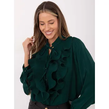 Dámská košile Košile IT KS 29033.87 tmavě zelená jedna velikost