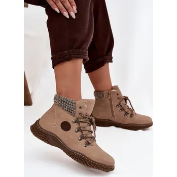 Dámská zimní obuv Zateplené dámské trapery Zenaya – béžové Velikost: 37