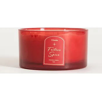 Vánoční ozdoba Svíčka TARTAN Festive Spice 760617