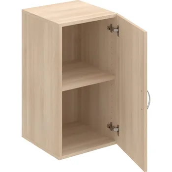 Policová skříň D 2 40 01 – Skříň policová dvéřová 74 × 40 cm - Akát , Akát , USN – Hobis