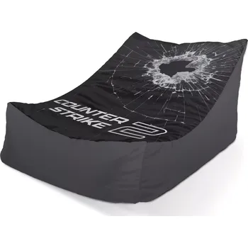 Sedací pytel Sablio Sedací vak Lounge Counter Strike 2 Průstřel - 80 x 95 x 50 cm