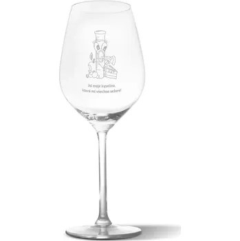 Víno Sablio Sklenička na víno Jsi moje kyselina: 49 cl