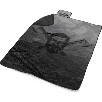 deka Sablio Plážová deka Vikingové Stone: 200x140 cm