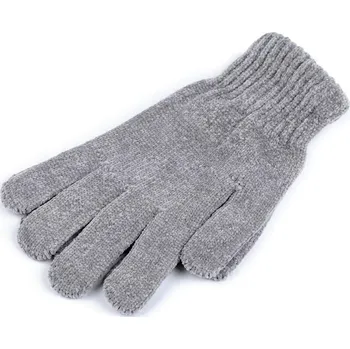 Rukavice Pánské žinylkové rukavice - 4 šedá