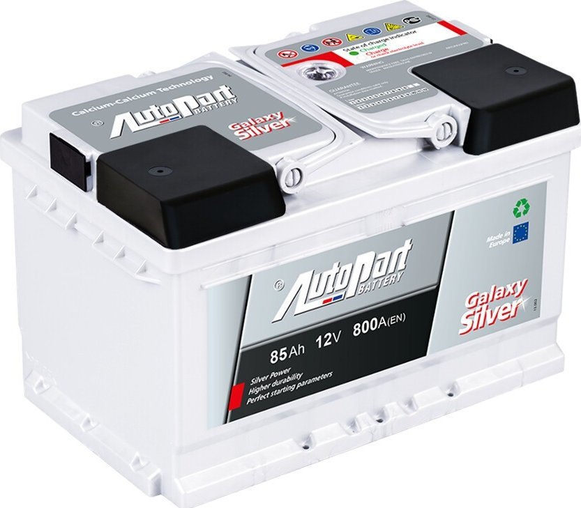 Autobaterie Galaxy Silver 85Ah - 12V, 85Ah, 800A