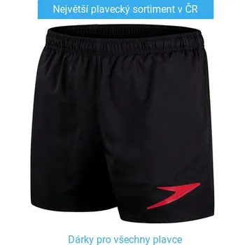 Speedo Sport Logo 16 Watershort Black/Fed Red S - UK32