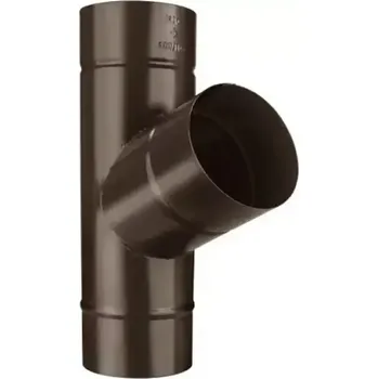 okap Odbočka svodu KJG 80/80 RAL 8017 tmavě hnědá čoko