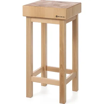 Kuchyňské prkénko Hendi Dřevěný řeznický špalek