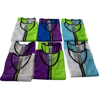 Opasek POWERSHOT Balení 12 dvoubarevných gumiček POWERSHOT - dětská velikost FIALOVÁ|VÍCEBAREVNÁ|ZELENÁ