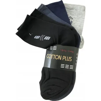 Pánské ponožky 5x Dlouhé PÁNSKÉ PONOŽKY bavlna mix barev velikost 43-47