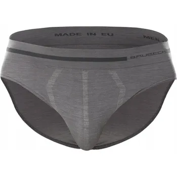 Pánské spodní prádlo Brubeck Slipy šedé, velikost L