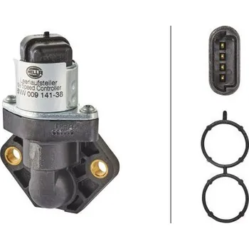 Ventil klimatizace Volnoběžný regulační ventil, přívod vzduchu HELLA 6NW 009 141-381