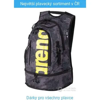 Sportovní batoh Arena Fastpack 3.0 Allover Black/Yellow