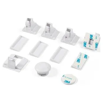 Dětský bezpečnostní prvek BABYONO Zámky magnetické na nábytek 4ks